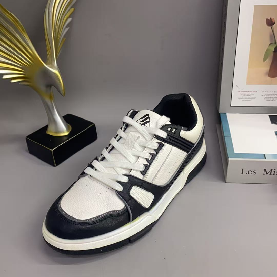 8906白黑断码清仓男鞋