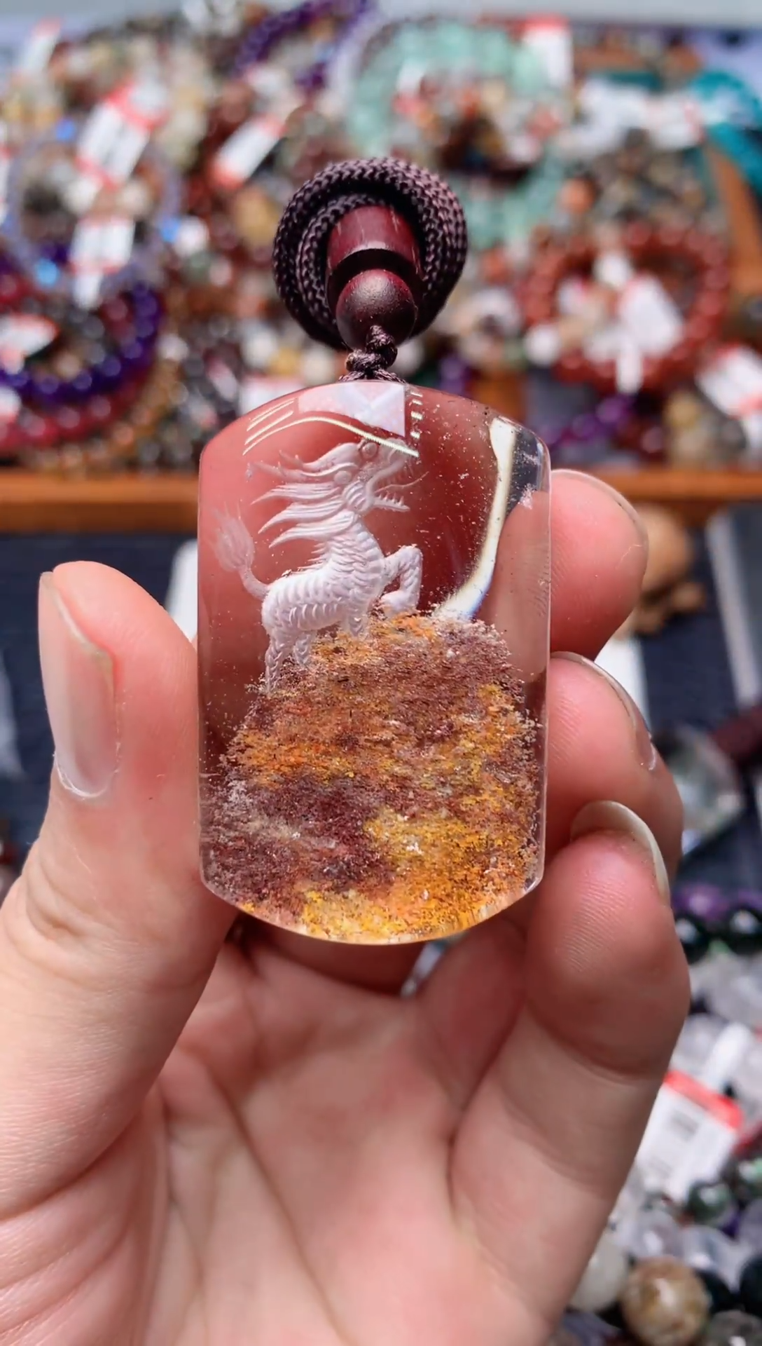 未镶嵌吊坠(赠链)水晶236