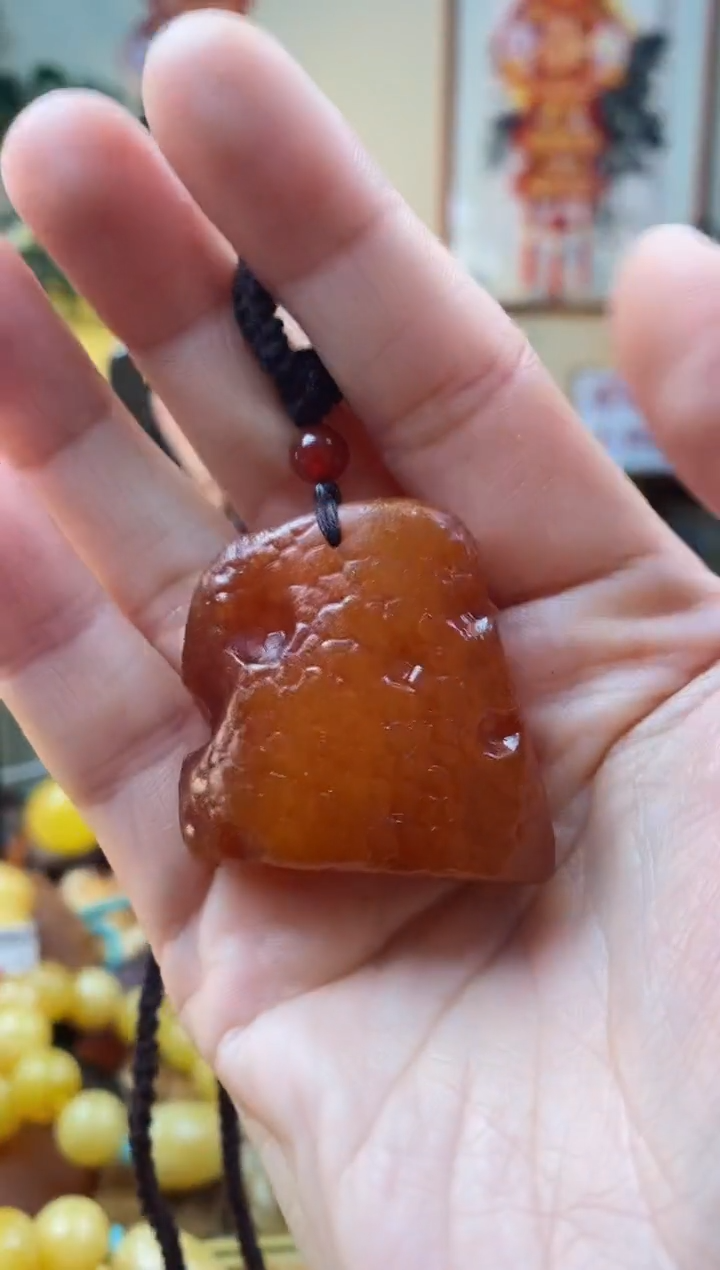 【闪购商品】琥珀颈饰未镶嵌吊坠