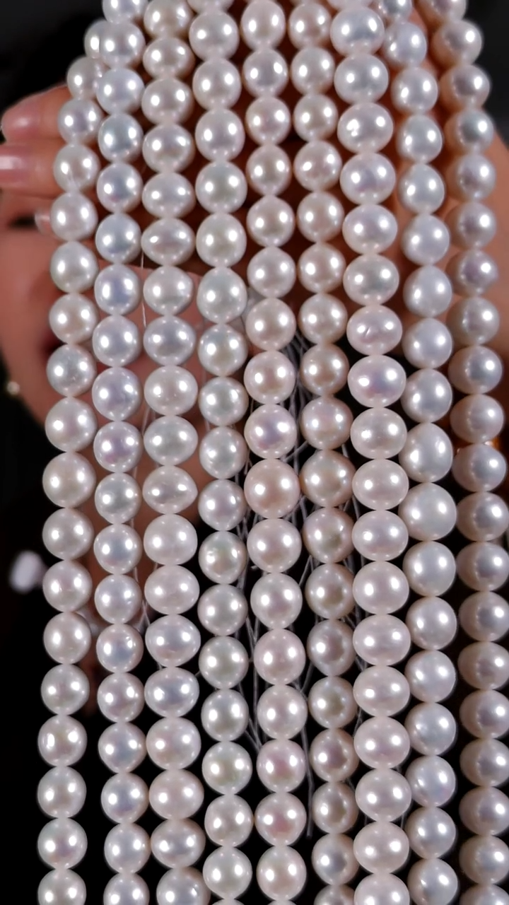 颈饰未镶嵌淡水珍珠1224珍珠项链多样性发其一