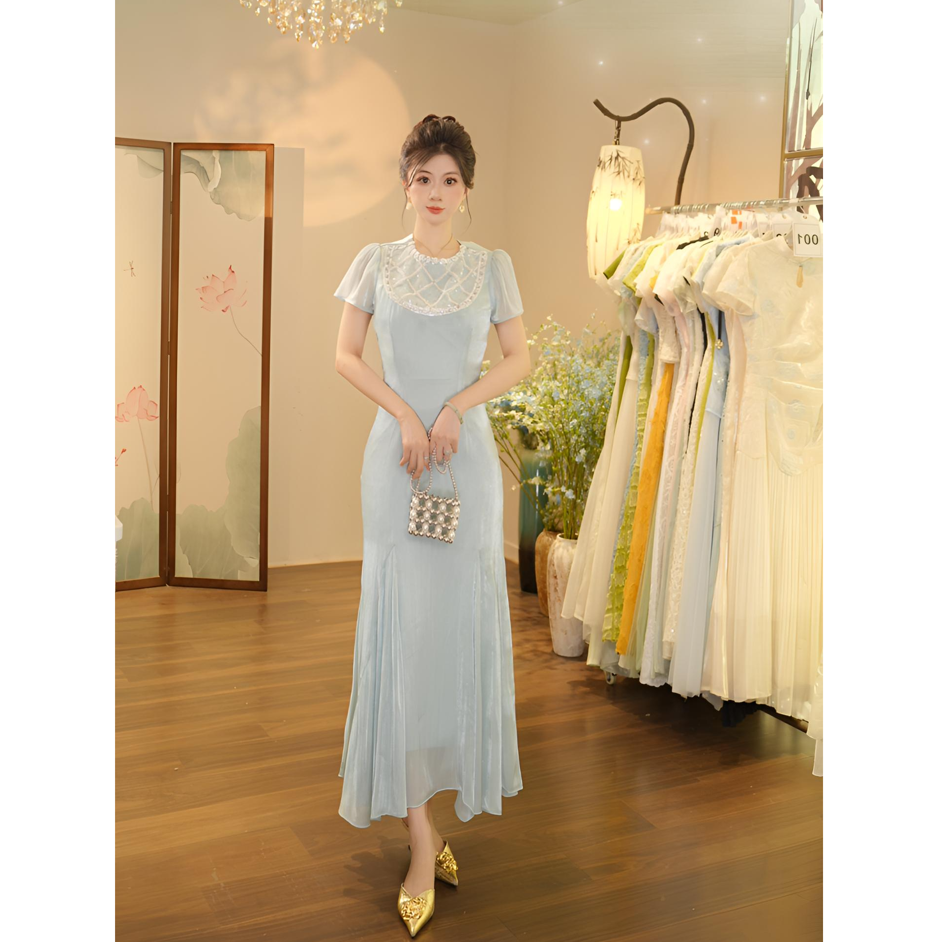 【张小小】琉璃海岛-1465 连衣裙（P269）-120cm