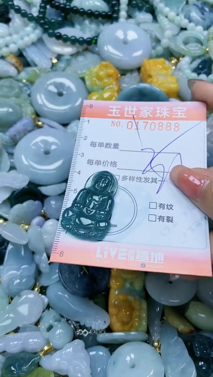 【闪购商品】翡翠颈饰未镶嵌闪购0170888
