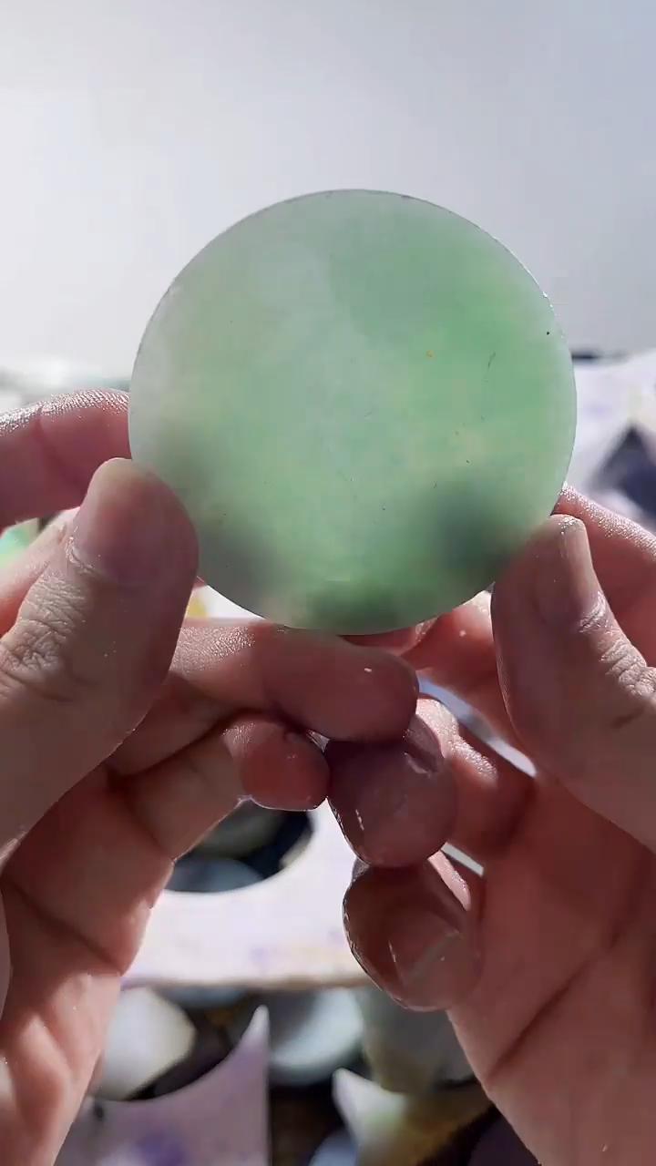 【闪购商品】翡翠裸石缅甸翡翠A货文474