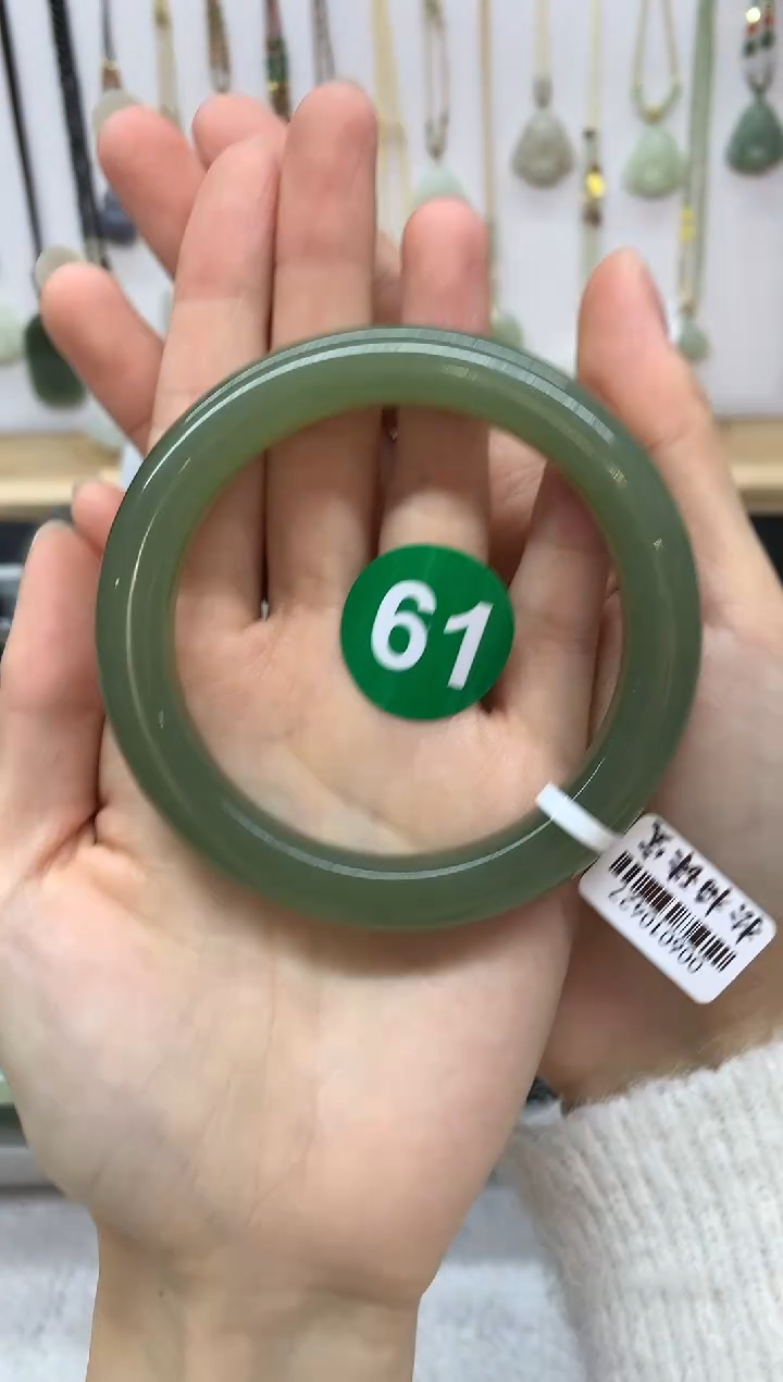 未镶嵌手镯和田玉微*~手镯4