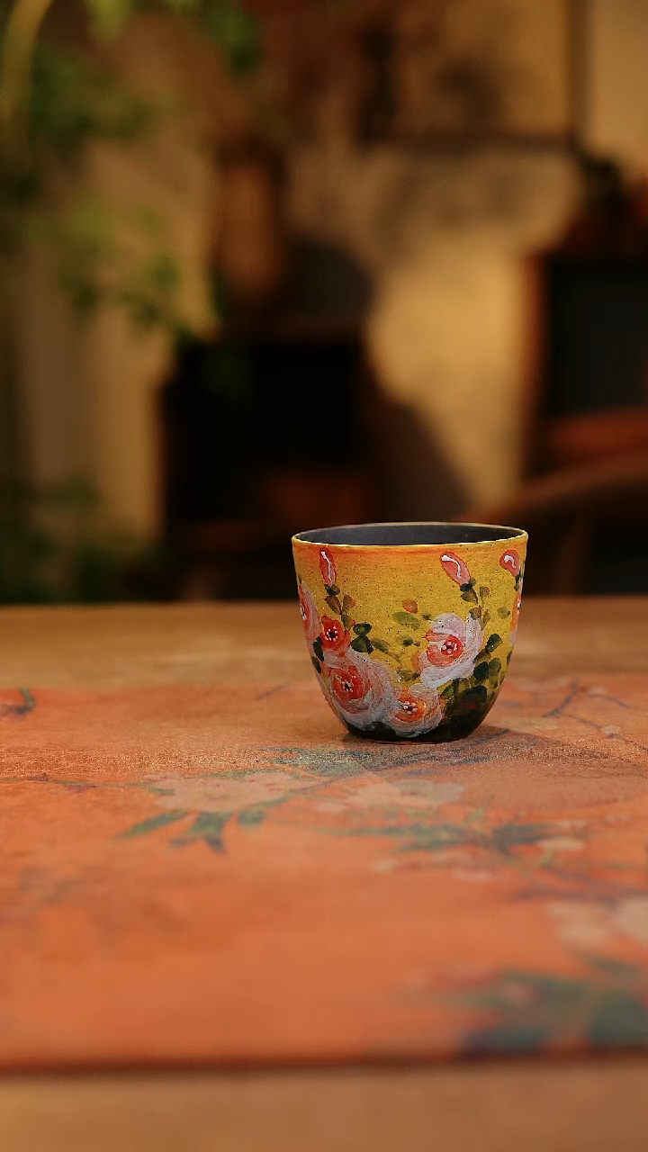 【闪购商品】瓷片1815景德镇手工手绘釉下彩高温瓷