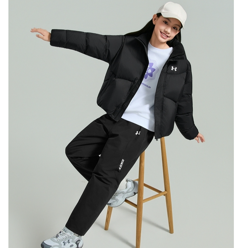 Under Armour/安德玛儿童运动时尚休闲连帽潮流加厚冬季羽绒服