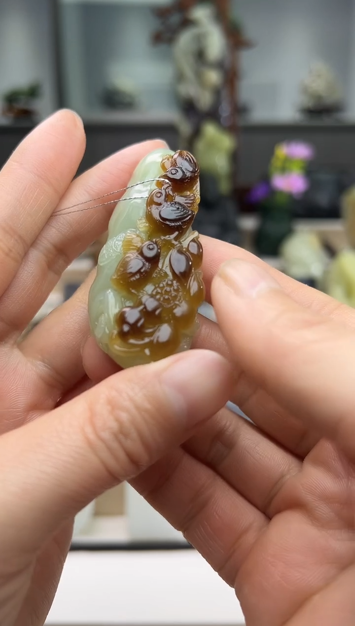 【闪购商品】和田玉把件未镶嵌挂件