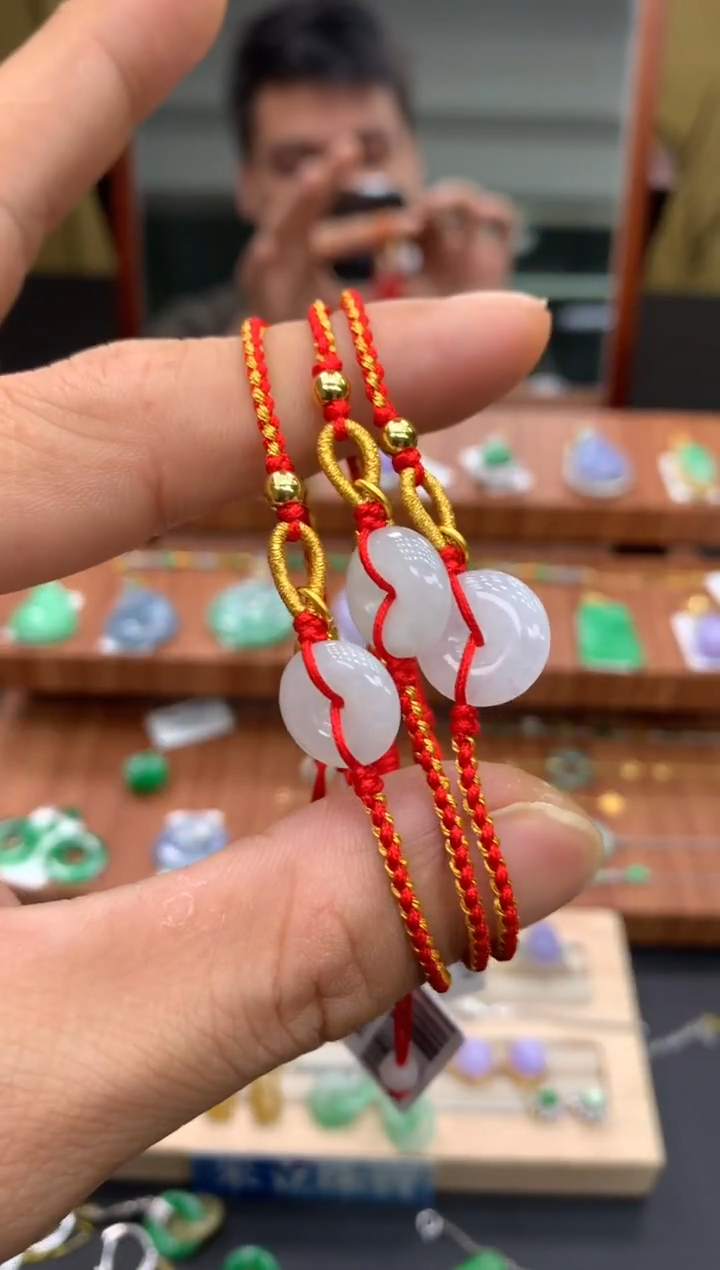 未镶嵌手绳翡翠手绳 多样性发1件