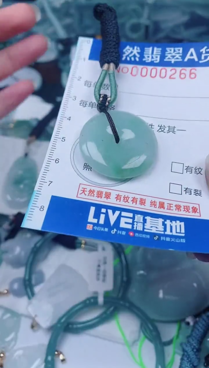 颈饰未镶嵌翡翠00000266