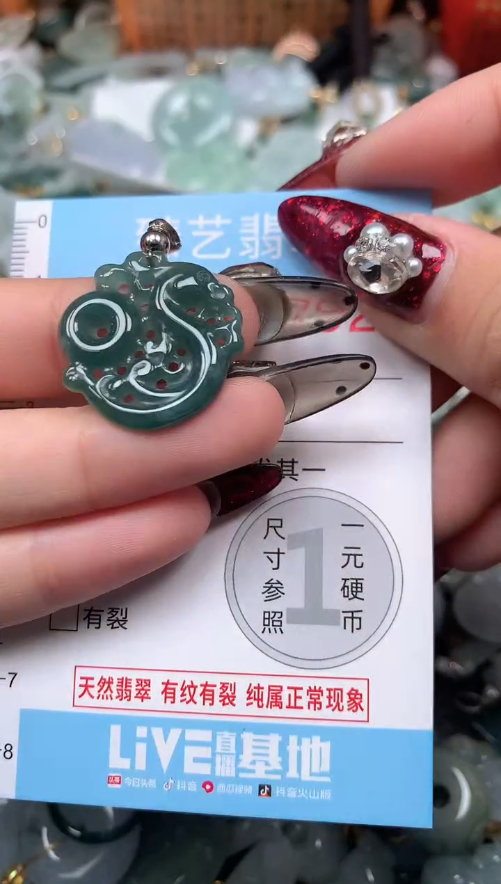 颈饰未镶嵌翡翠9792