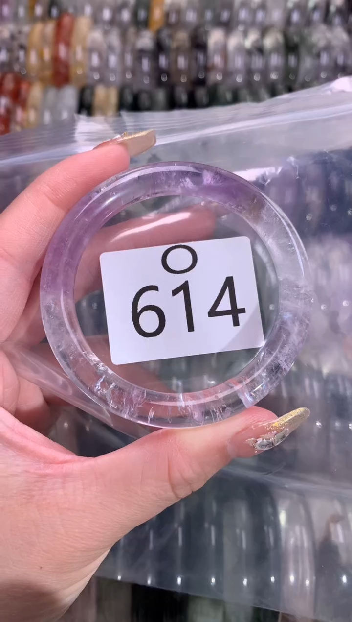 【闪购商品】水晶水晶手镯未镶嵌614-52