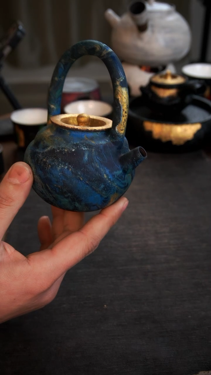 【闪购商品】其他大漆提梁壶065小康茶器