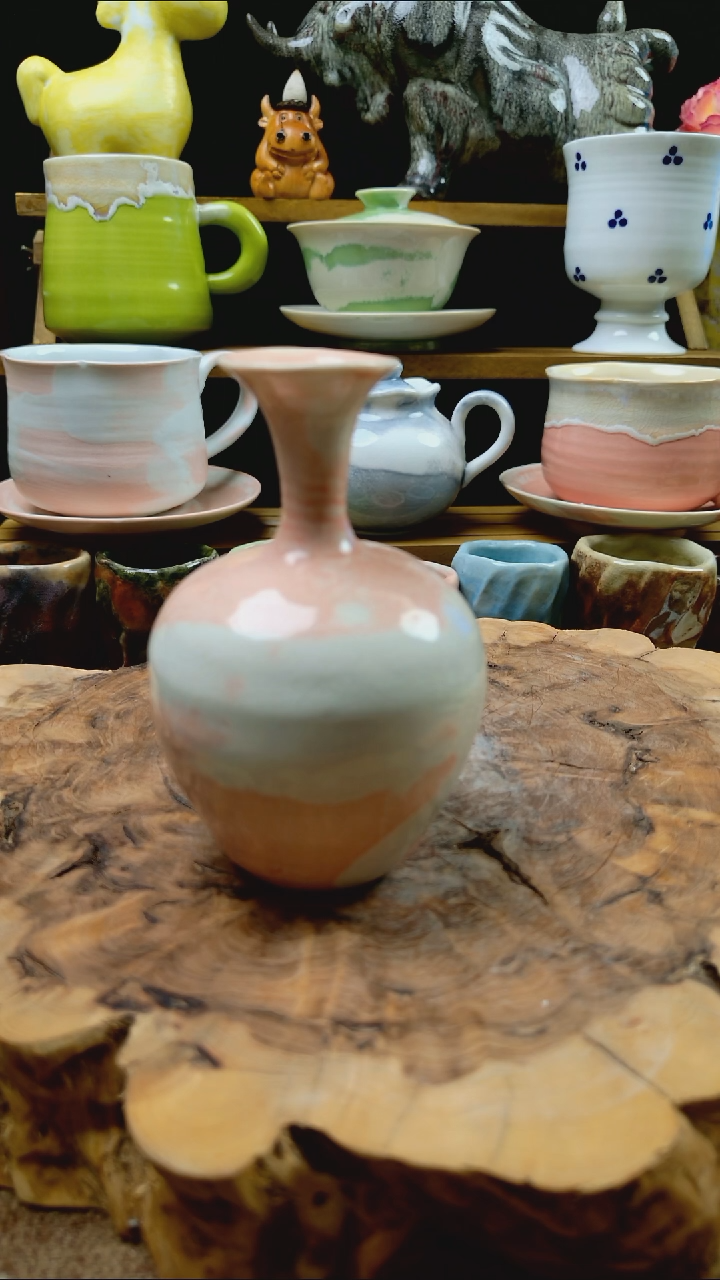 高温颜色釉窑变系列 微瑕 555