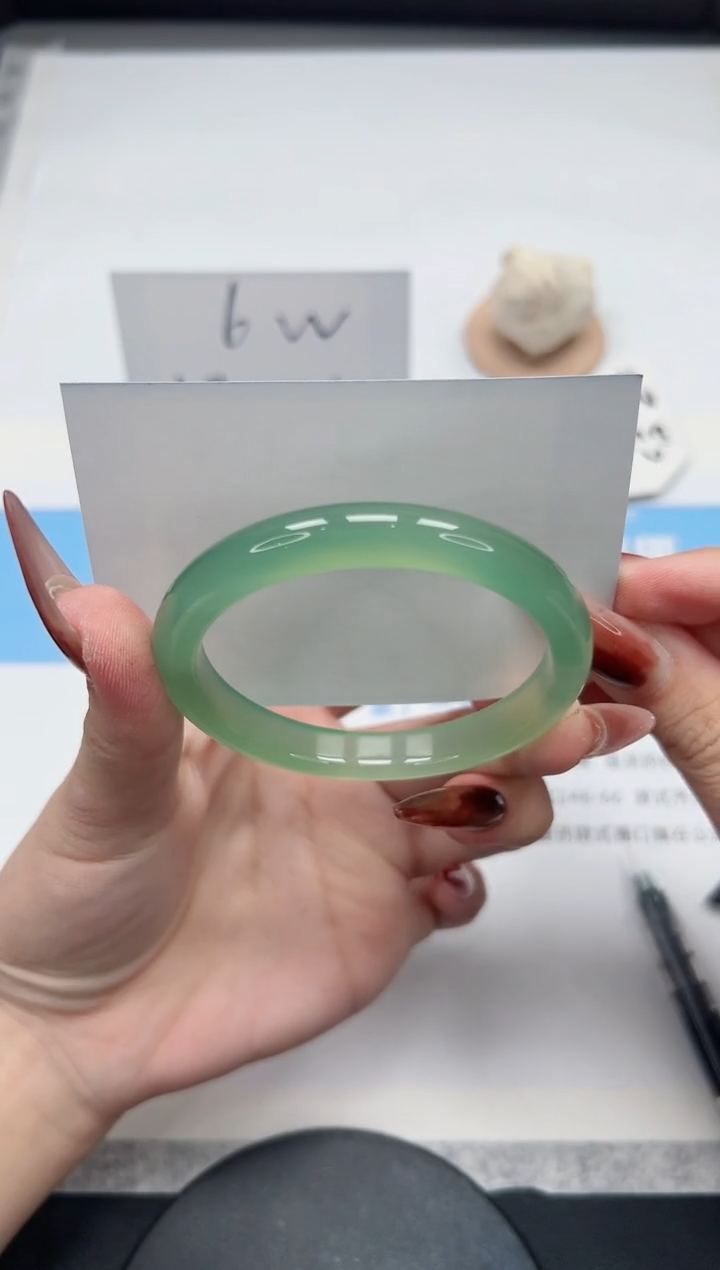 【闪购商品】玛瑙/玉髓手镯未镶嵌344/56晴水