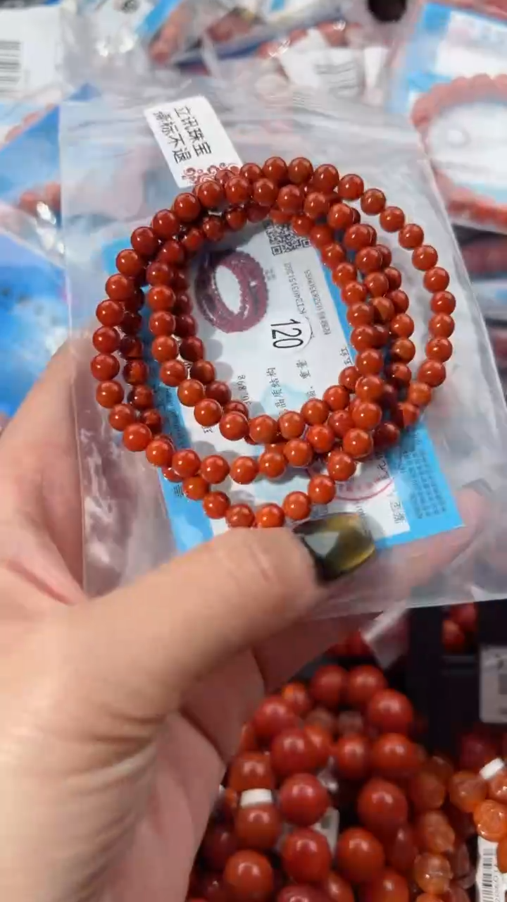 【闪购商品】南红玛瑙手串未镶嵌4