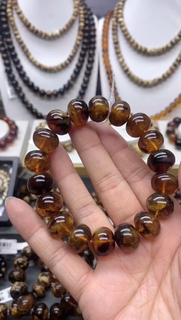【闪购商品】琥珀手链未镶嵌14琥珀