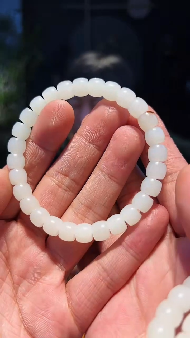 【闪购商品】和田玉手串未镶嵌单圈