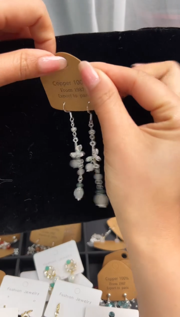 合金皮质耳环1111