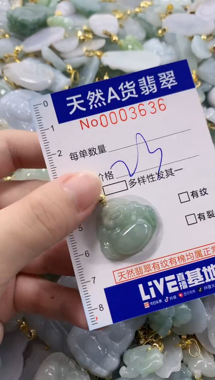 颈饰未镶嵌翡翠天然A货翡翠