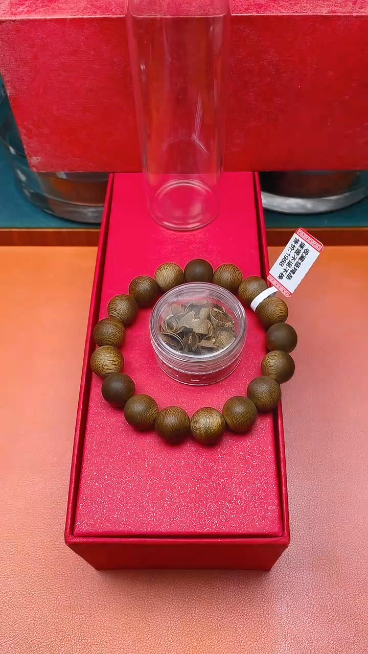 【闪购商品】沉香手串海南金沙叶1.2单圈B1283642
