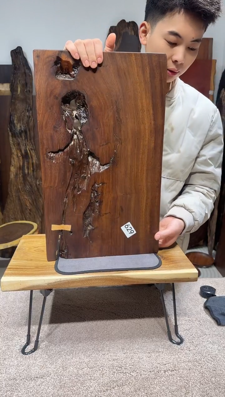 【闪购商品】风车木（黑檀木）尺寸54*33*2.3编号629