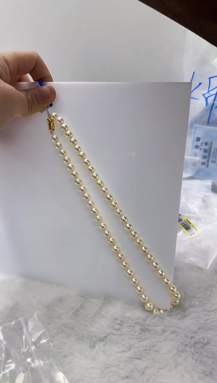 【闪购商品】海水珍珠DA未镶嵌t855 羽皇金7