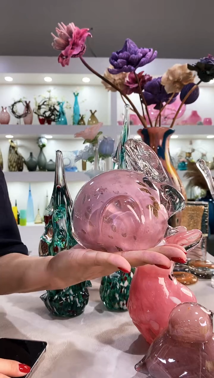 汐*熙慕忆家手作琉璃花瓶