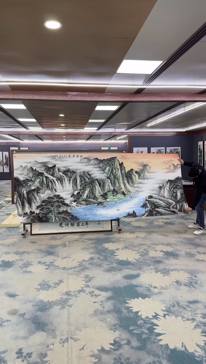 国画Z王红兵-山水国画-大丈二