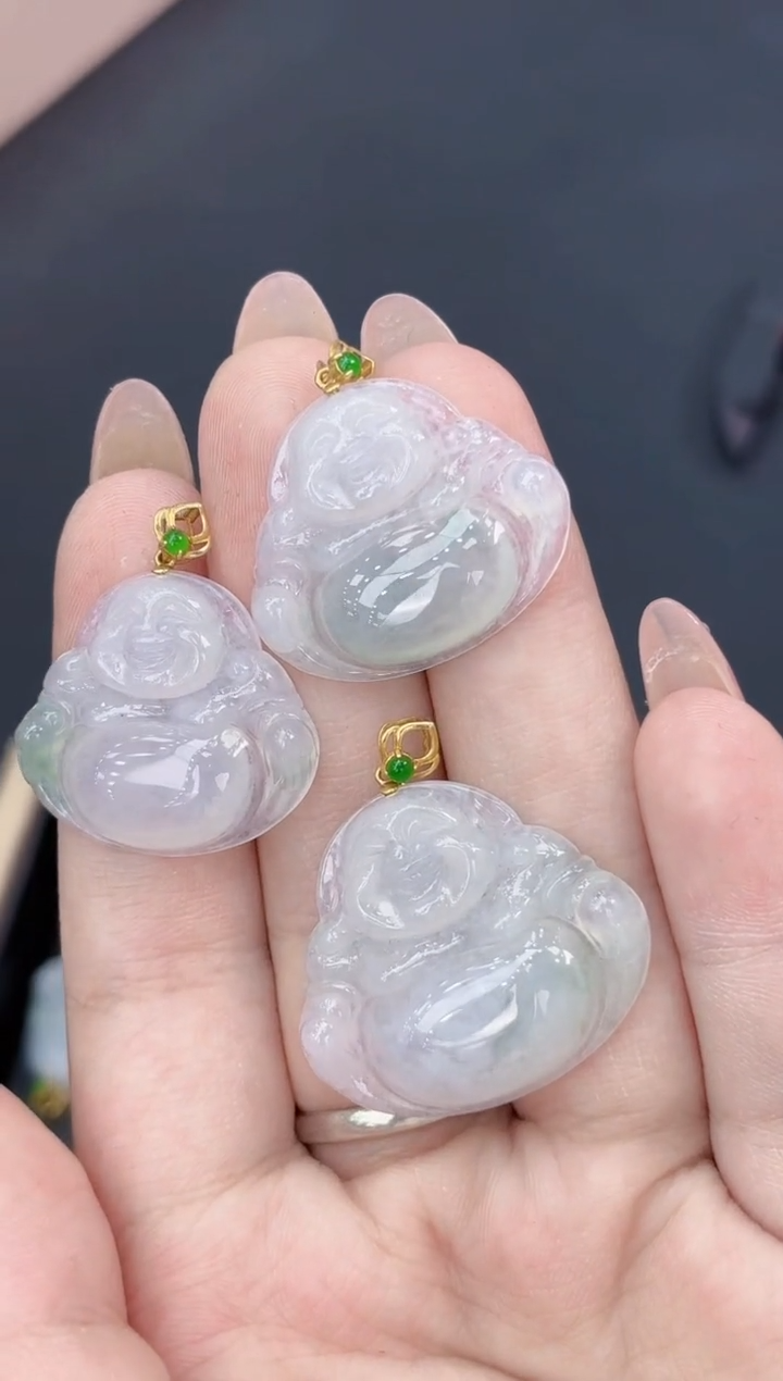 【闪购商品】翡翠颈饰18K金镶嵌多样性发其一