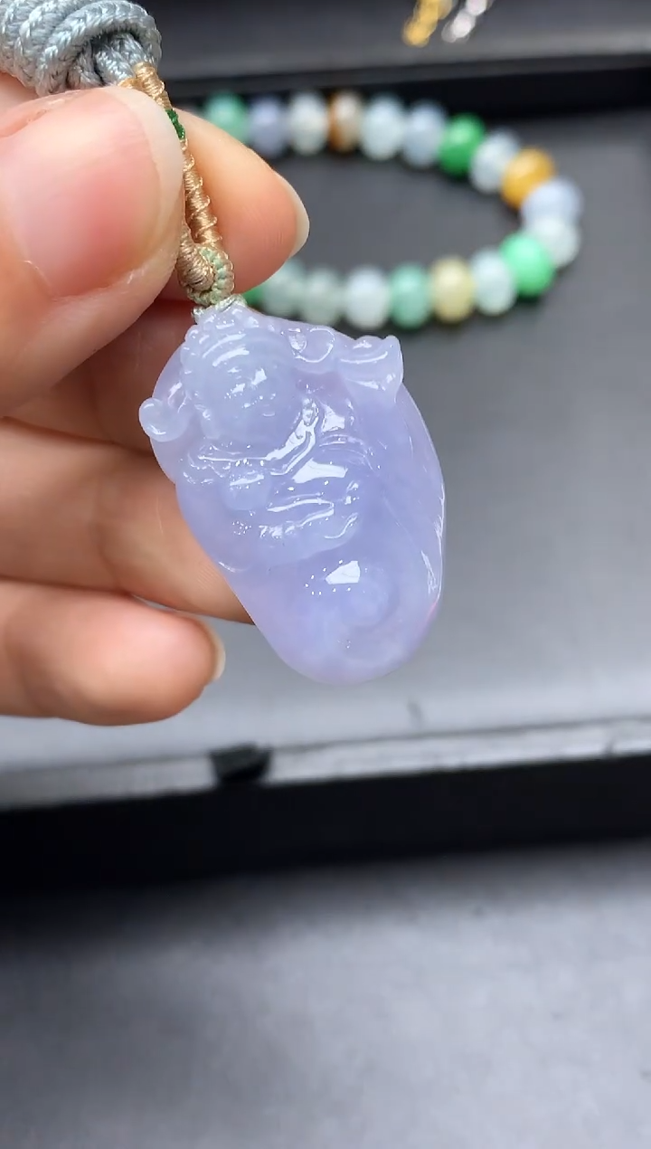 颈饰未镶嵌翡翠605-中国好珍宝