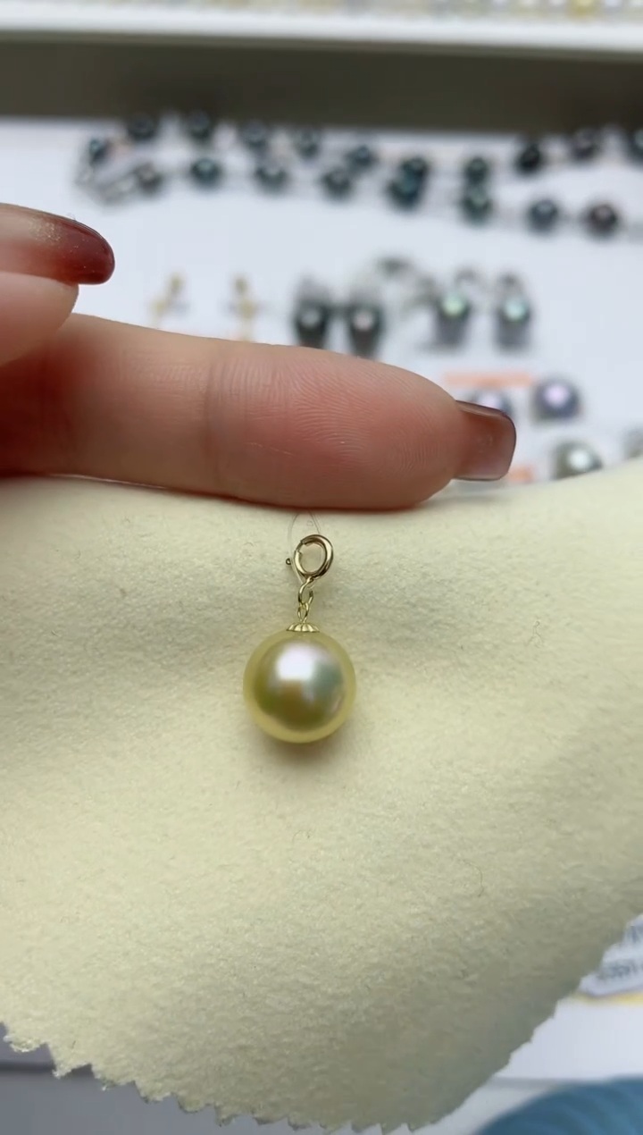 【闪购商品】海水珍珠颈饰18K金镶嵌W21