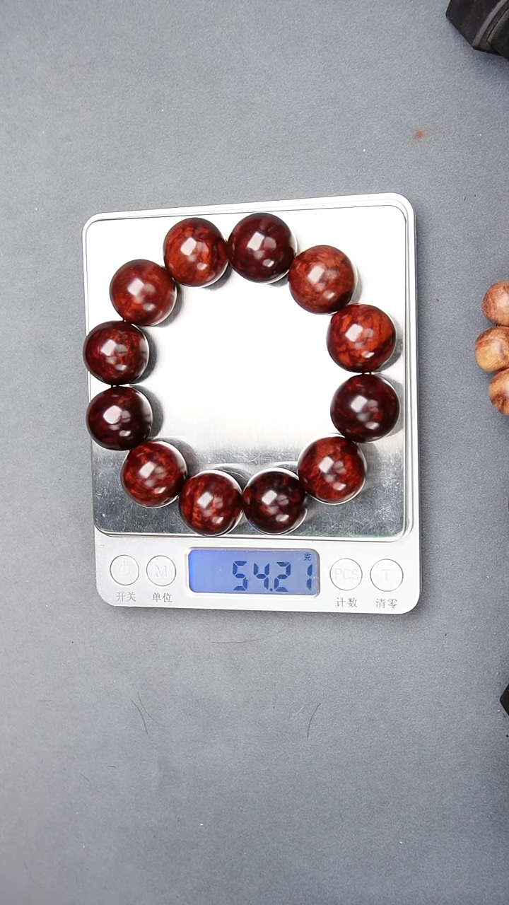 降真香手串/手链N**岭2.0黑飘红芝麻点沉水