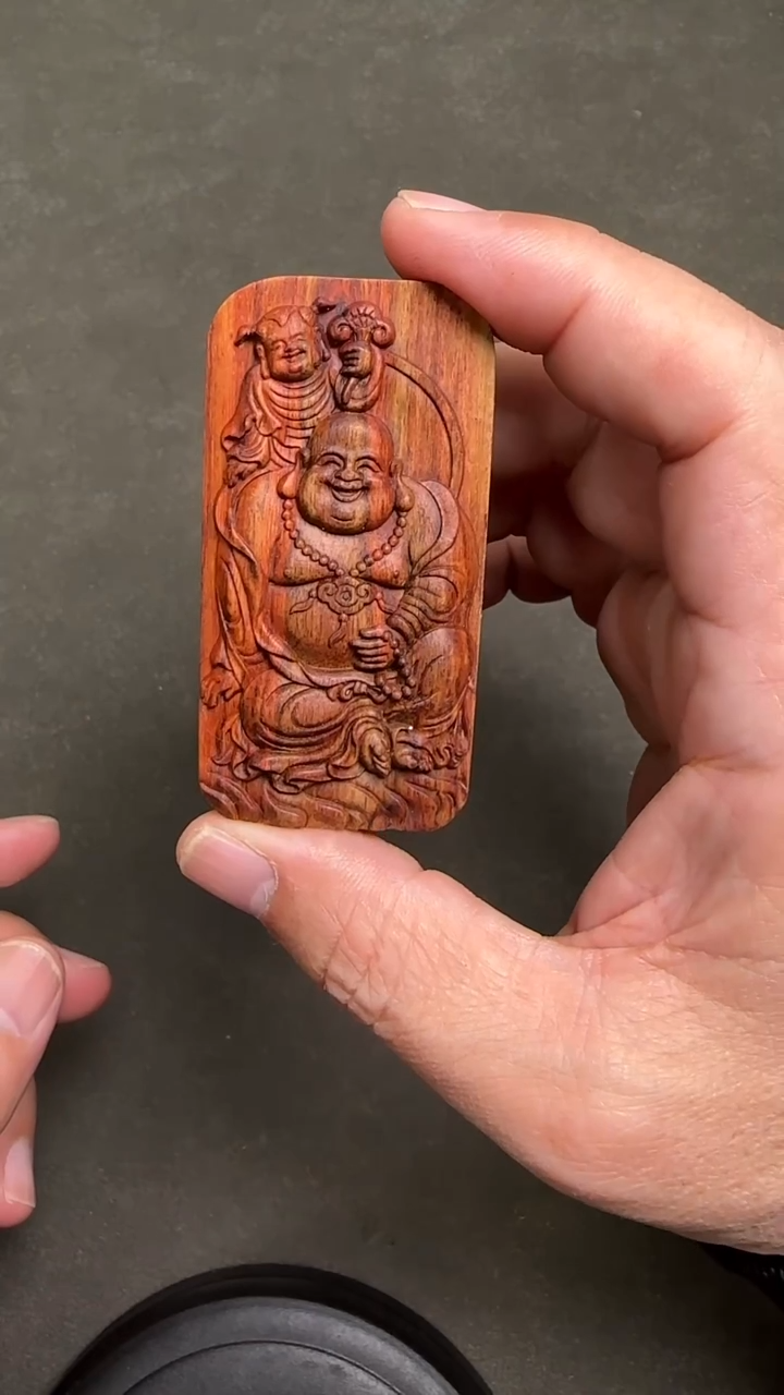 【闪购商品】黄花梨/降香黄檀吊坠555010-弥勒1号