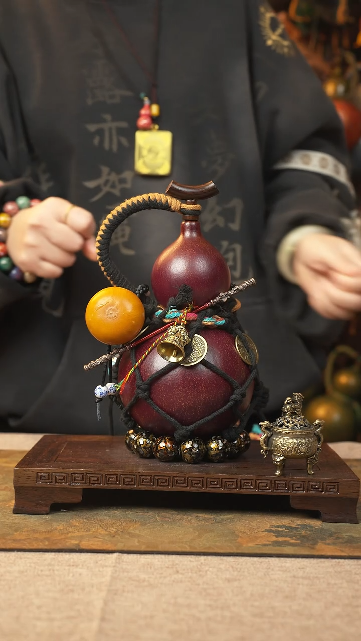 【闪购商品】420大漆葫芦一物一拍记葫堂出品