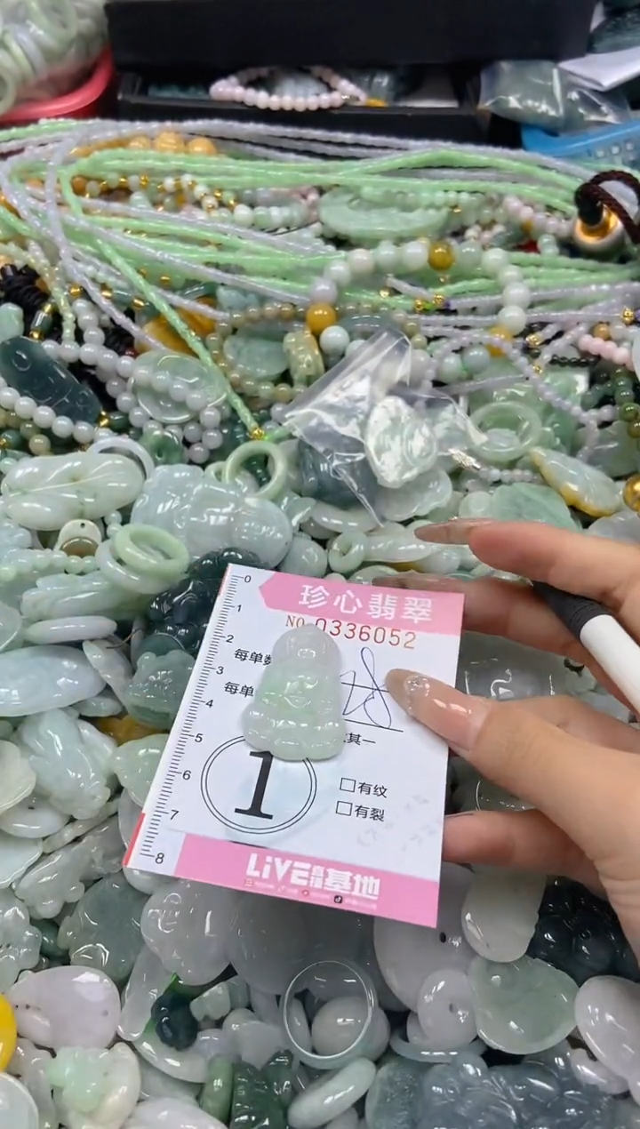 颈饰未镶嵌翡翠闪购0336052