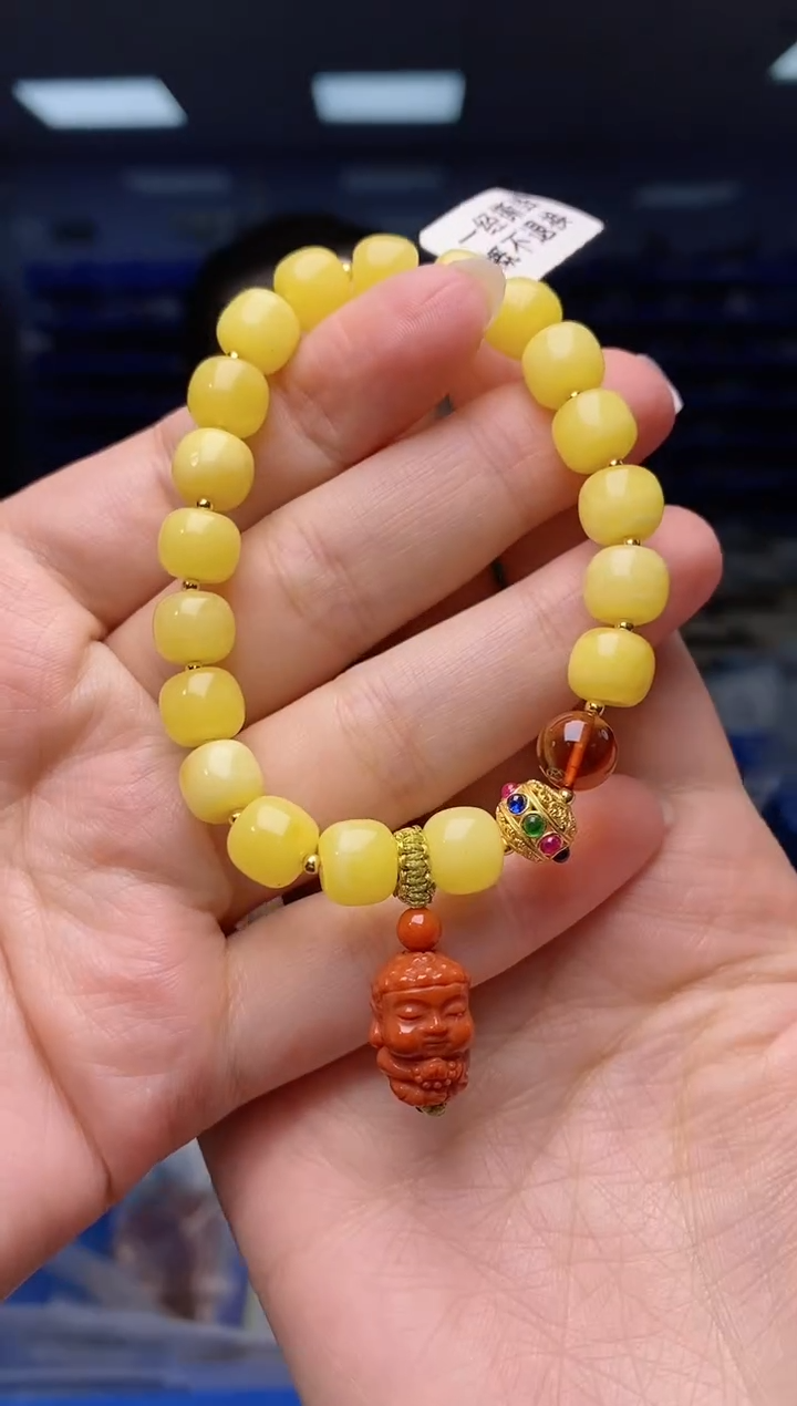 【闪购商品】蜜蜡手链未镶嵌  DSL8994