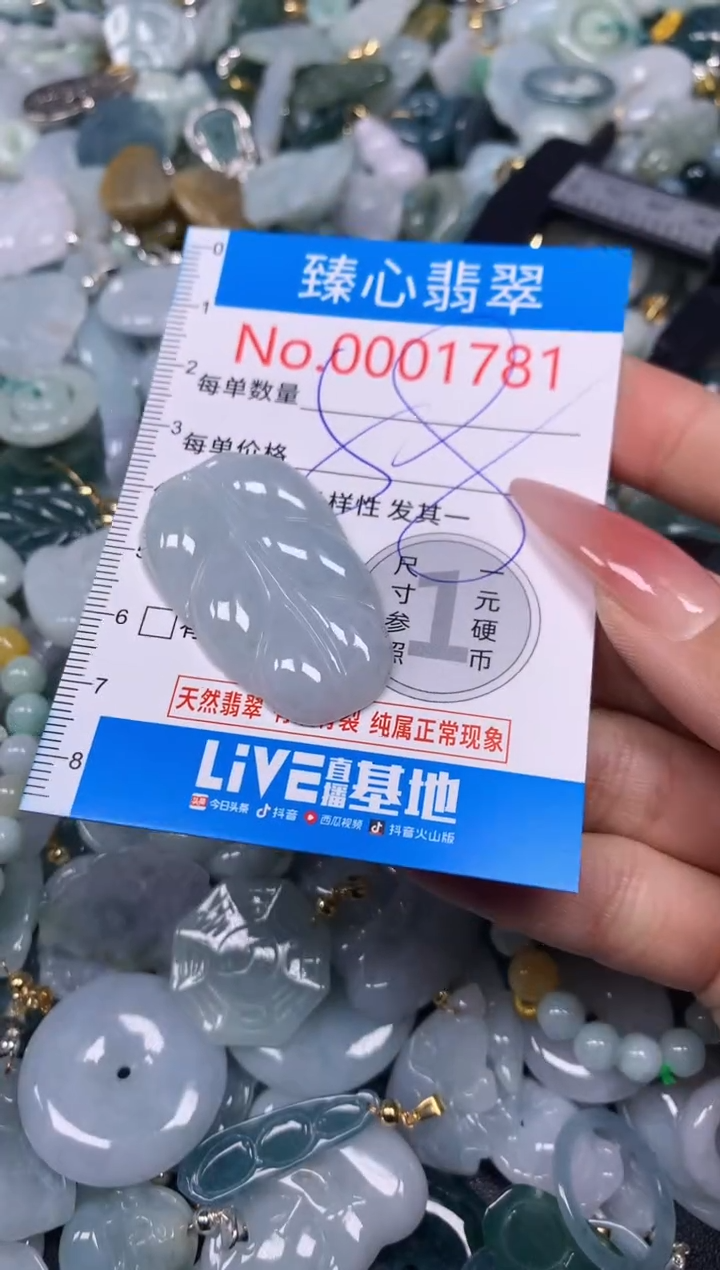 【闪购商品】翡翠颈饰未镶嵌含绳0001781