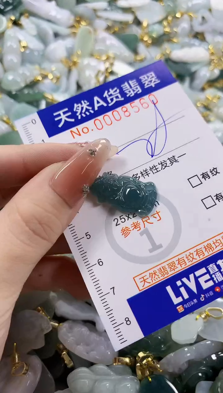 颈饰未镶嵌翡翠天然A货翡翠