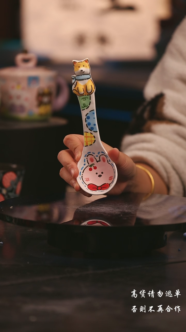 陶瓷景德镇可爱设计师款陶瓷 