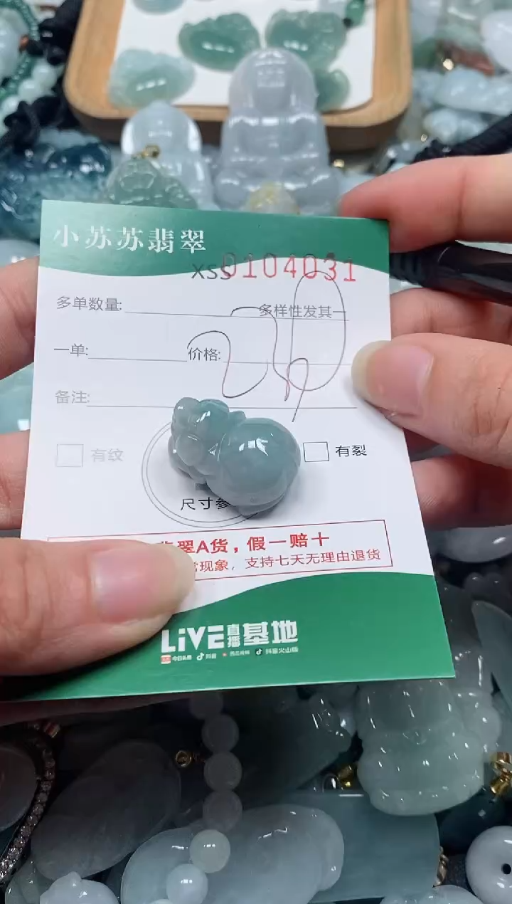 【闪购商品】翡翠颈饰未镶嵌闪购商品0104031