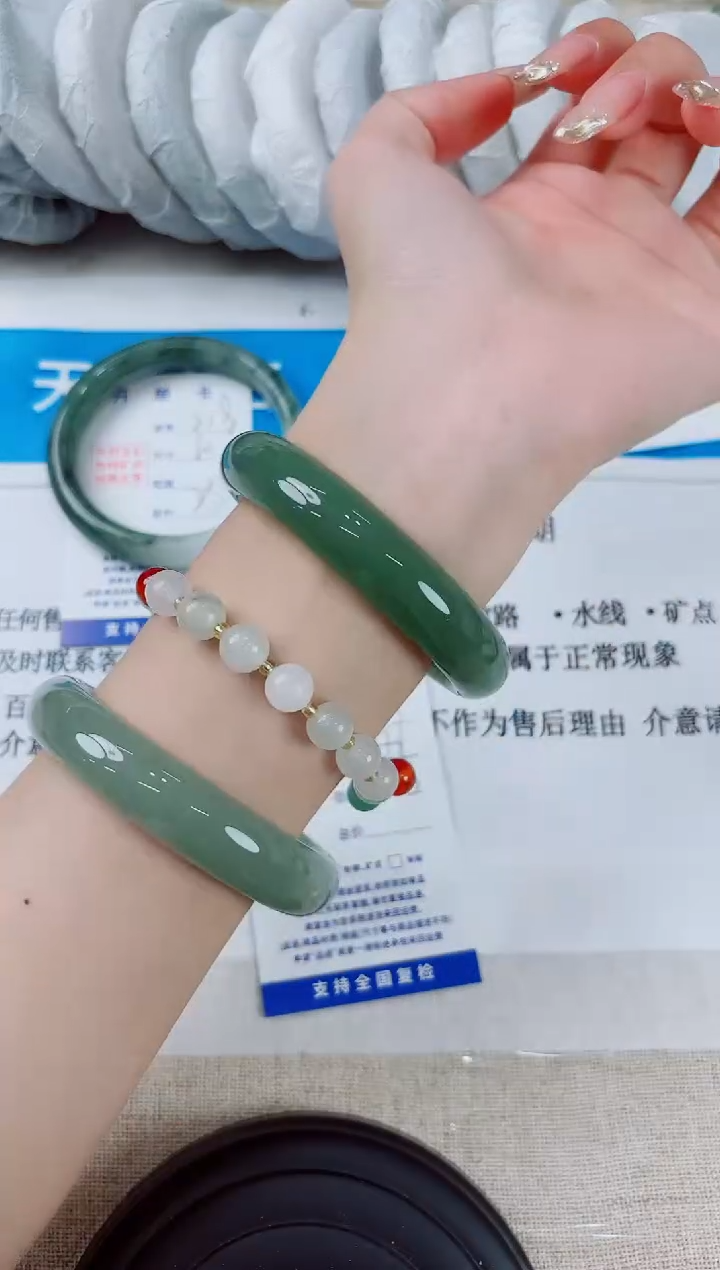 石英质玉手镯未镶嵌219-（60）