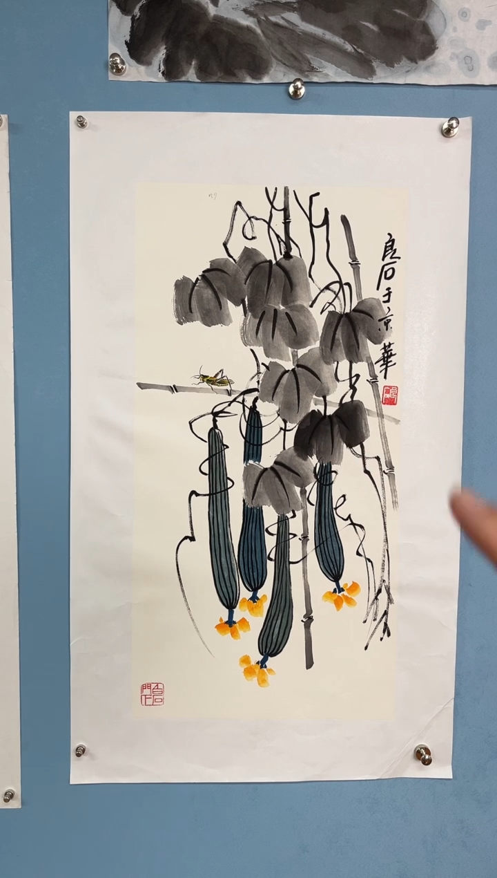 【闪购商品】国画武天庆【牵挂图】