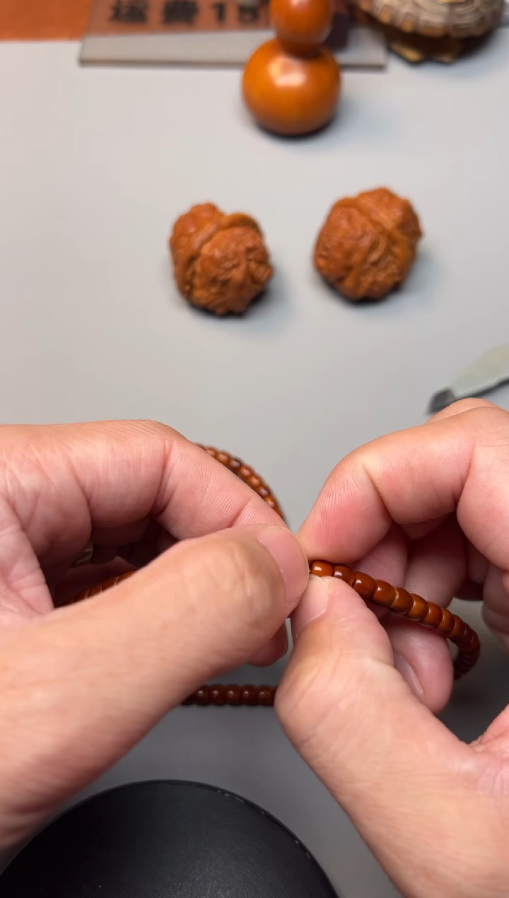 手串橄榄核精品文玩手串一条