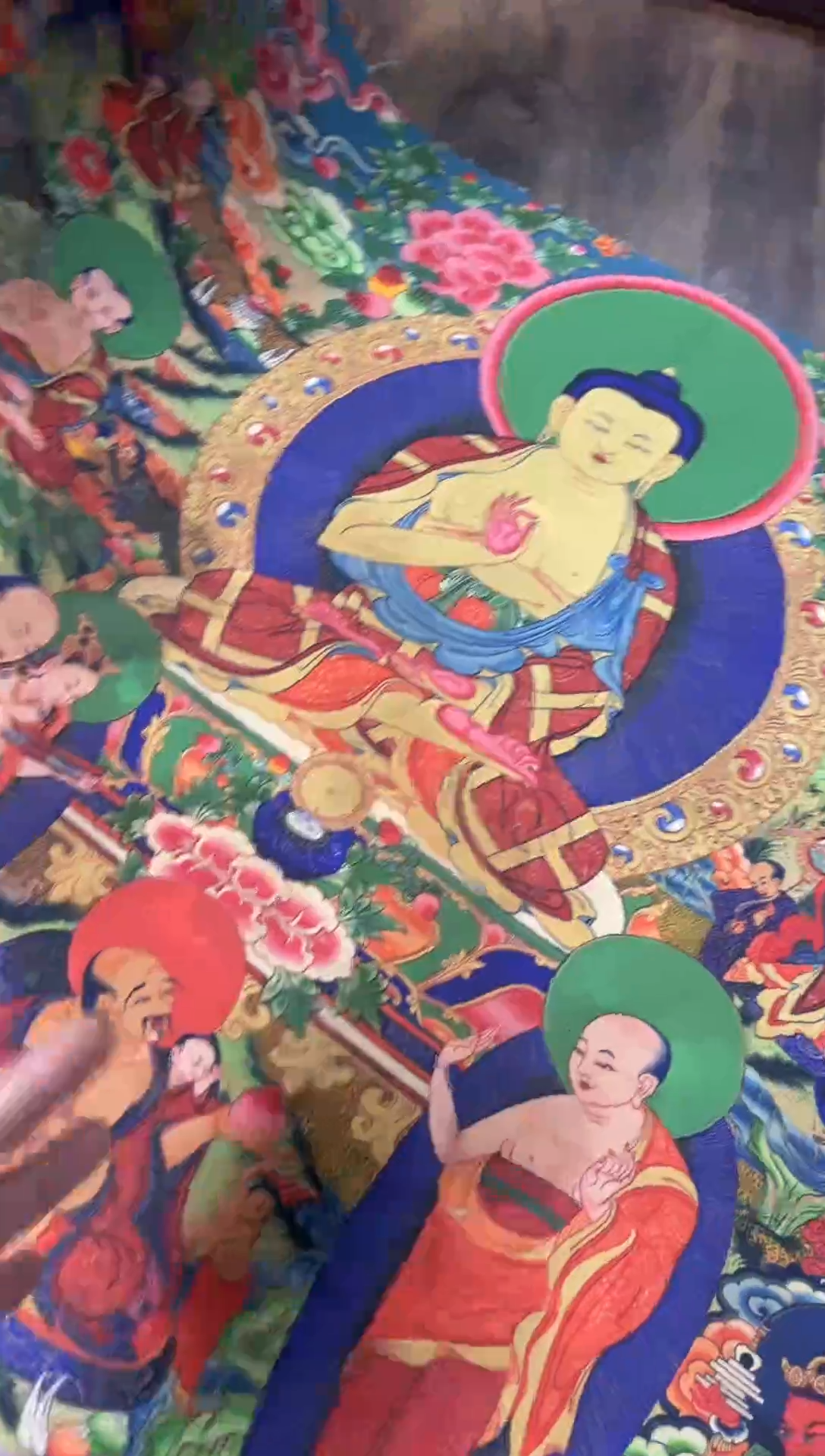 卷轴画晓晓的唐卡tk16