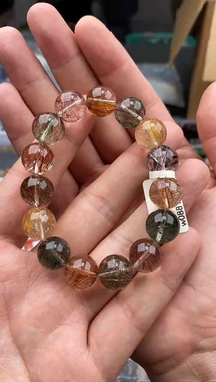 未镶嵌手链水晶手串