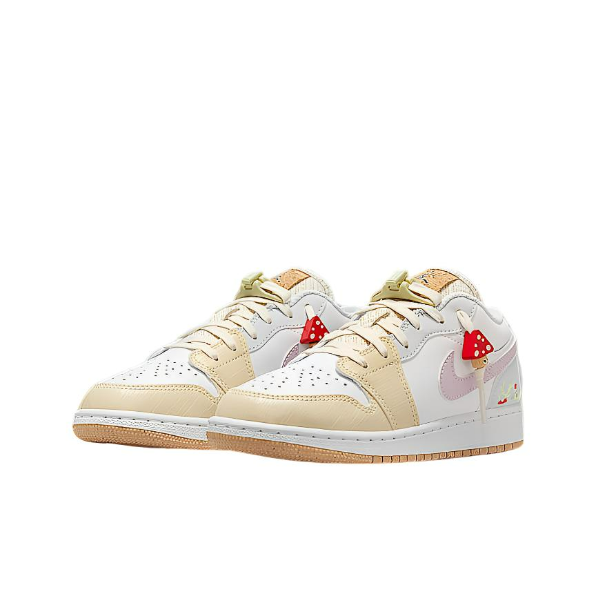 Nike/耐克官方正品 Air jordan 1(GS)小蘑菇女子休闲鞋IB8861-151