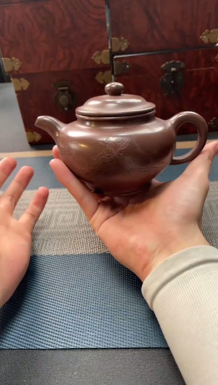 茶壶紫砂169 宜兴原矿紫砂