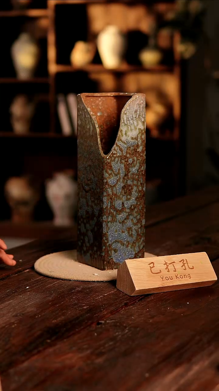 摆件23-347微瑕高度32口径14已打孔误差2