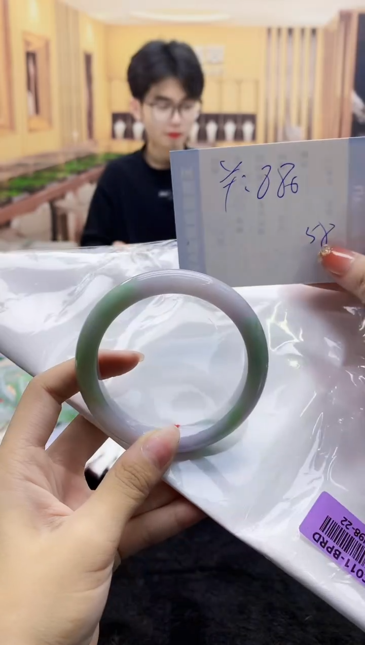 【闪购商品】翡翠手镯未镶嵌    H98-22