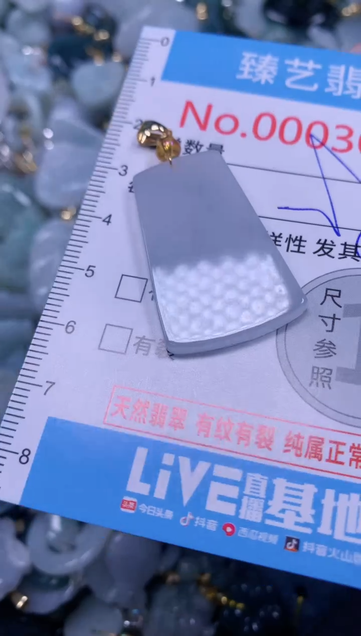 吊坠(不含链)未镶嵌翡翠3017